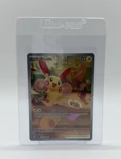 Pokemon TCG Paradox Rift Plusle #193/182 Special Illustration Rare - Image 3