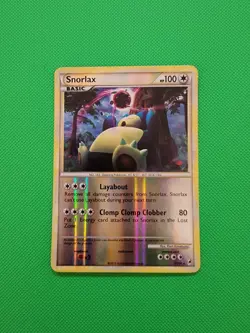 Pokemon TCG Snorlax 33/95 Call of Legends Reverse Holo MP - Image 1