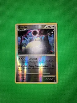Pokemon TCG Snorlax 33/95 Call of Legends Reverse Holo MP - Image 2