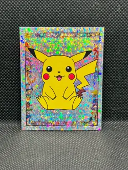 Pikachu S1 Prism Holo Foil Sticker – Merlin Pokemon Series 1 (1999) - Image 1