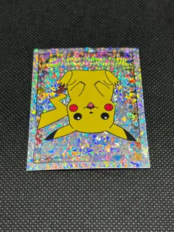 Pikachu S1 Prism Holo Foil Sticker – Merlin Pokemon Series 1 (1999) - Image 3