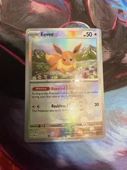 Pokemon TCG - Eevee (Master Ball Pattern) - Prismatic Evolutions 074/131 - Image 1