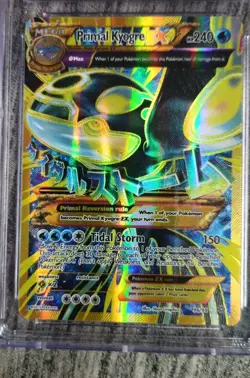 Primal Kyogre EX 96/98 Secret Rare - Pokemon Ancient Origins CGC 8 NM/Mint+ - Image 3