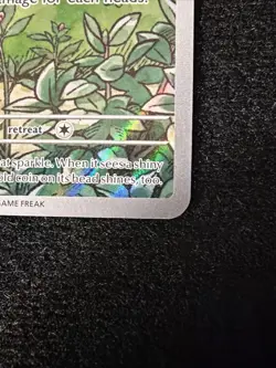 Pokemon TCG Meowth 106/094 Phantasmal Flames Full Art Secret Rare NM - Image 4