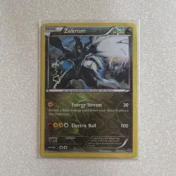 Pokemon TCG Zekrom 64/108 Roaring Skies Basic 130 HP Holo Rare Reverse Holo - Image 1