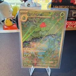 Pokemon Ivysaur Illustration Rare Holo Sv: Scarlet & Violet 167/165 100 HP - Image 5