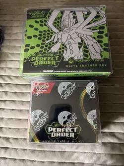 Perfect Order Pokemon Center ETB And Booster Box Sharp Corners No Tears Perfect - Image 2