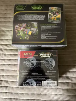 Perfect Order Pokemon Center ETB And Booster Box Sharp Corners No Tears Perfect - Image 3