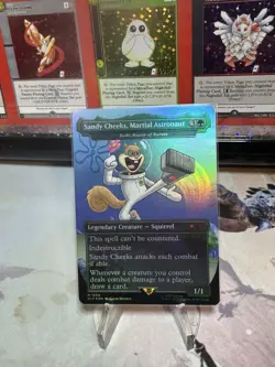 2025 Magic The Gathering MTG Final Fantasy Sandy Cheeks Martial Astronaut #1930 - Image 1