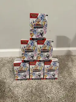 Pokemon TCG - Prismatic Evolutions Booster Bundle - Lot of 6 (SEALED) - Image 1
