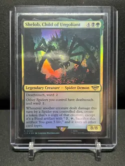 Shelob, Child of Ungoliant - Foil - MTG Magic 2023 The Lord of the Rings NM - Image 1