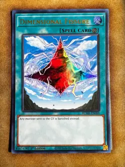 Yugioh Dimensional Fissure BLMR-EN088 Ultra Rare 1st Ed NM - Image 1