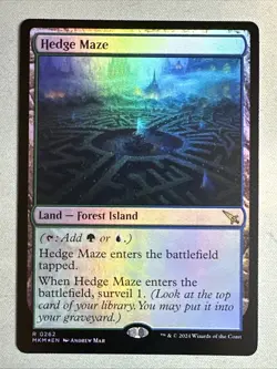 MTG / Hedge Maze / MKM / #262 / FOIL / Rare / NM - Image 1