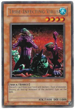 Tribe-Infecting Virus DR1-EN131 YuGiOh Dark Revelation Volume 1 - Image 1