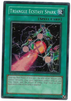 Triangle Ecstasy Spark [1st Edition] RDS-EN039 YuGiOh Rise of Destiny - Image 1