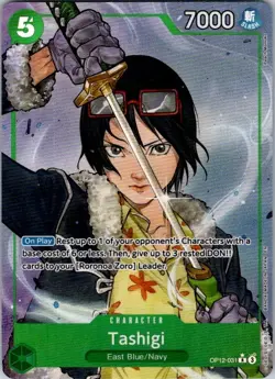 One Piece | Legacy of the Master | Tashigi (Alternate Art) | R | OP12-031 | NM - Image 1