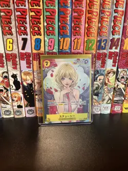 ONE PIECE Stussy (Alternate Art) OP13-110 Carrying On His Will Foil Japanese NM - Image 1