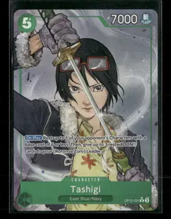 Tashigi Alternate Art OP12-031 One Piece Legacy of the Master R NM English - Image 1