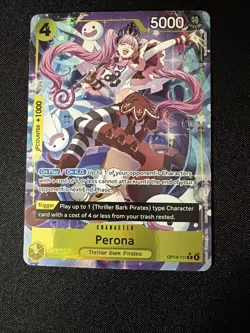 Perona - OP14-111 (Alternate Art) - The Azure Sea's Seven - English | One Piece - Image 5