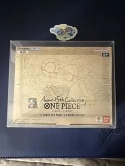 One Piece TCG EB-02 English Anime 25th Collection Booster Box, New with Seal - Image 1