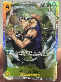 One Piece Roronoa Zoro OP15-113 SR English NM Adventures on Kami's Island - Image 2