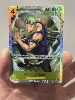 One Piece Roronoa Zoro OP15-113 SR English NM Adventures on Kami's Island - Image 3