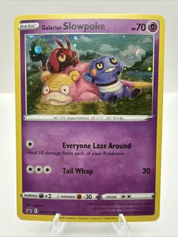 Galarian Slowpoke - SWSH126 - Pokemon Sword & Shield Promo Holo Card - Image 1