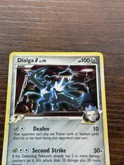 Dialga Lv.79 7/127 Pokemon Card Platinum Holo Rare 2009 Excellent - Image 2