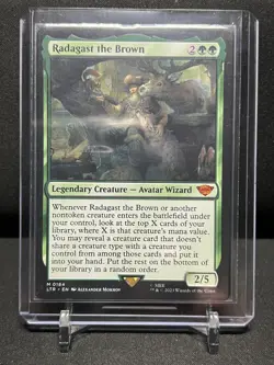 Radagast the Brown MTG Magic 2023 The Lord of the Rings NM - Image 1
