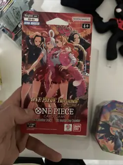 One Piece Card Gam EB-03 Extra Booster Heroine Edition x2 Sleeved Packs English - Image 2