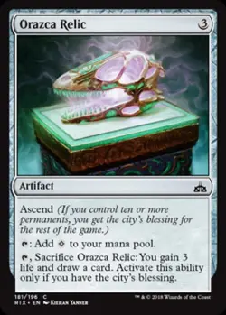 Orazca Relic - Near Mint MTG Rivals of Ixalan - Image 1