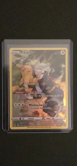 Pikachu TG05/TG30 Swsh11 Trainer Gallery Holo Card Lost Origin, Near Mint - Image 1