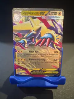 Mega Manectric ex 050/132 Holo Pokemon TCG Card Mega Evolution NEAR MINT - Image 1