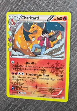 Charizard Generations Raidiant XY Holo Rare Pokemon Card RC5/RC32 NM - Image 3
