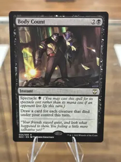 Body Count Commander: Streets of New Capenna Regular Free Shipping! - Image 1