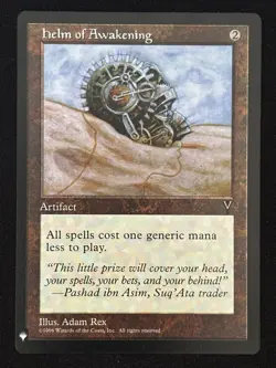 1x MTG Helm of Awakening - The List Reprints (LIST) (VIS) - Magic the Gathering - Image 1