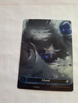 MTG: Island (0368) (Borderless) (Galaxy Foil) (LP): Edge of Eternities - Image 4