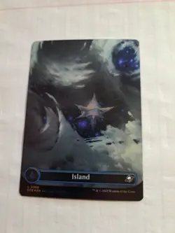 MTG: Island (0368) (Borderless) (Galaxy Foil) (LP): Edge of Eternities - Image 5