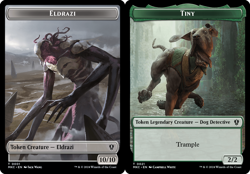 Eldrazi (0001) // Tiny (0021) Double-sided Token x1 - Commander: Murders at Karl - Image 1