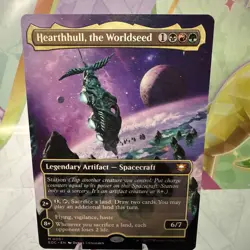 1x - Hearthhull, the Worldseed - (borderless) - CMR: Edge of Eternities MTG - Image 1