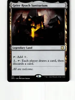 Geier Reach Sanitarium 246 Rare Commander 2019 Magic: The Gathering LP - Image 1