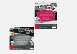 Pokemon Binder & Poster Collection with Booster Packs - New Sealed - White Flare - Image 2