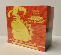 Pokemon Sword & Shield VIVID VOLTAGE Elite Trainer Box Factory Sealed - Image 1