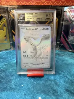 Pokemon Reshiram EX Black White Rare Holo Sv: White Flare 173/086 BGS 9.5 - Image 1