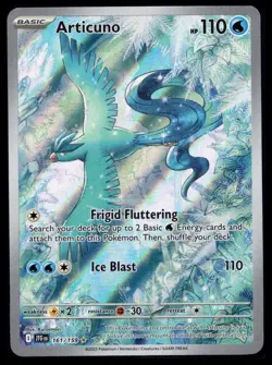 Pokemon TCG Articuno 161/159 Journey Together Full Art ENGLISH Pack Fresh NM - Image 1