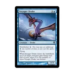 WOTC MtG Worldwake Voyager Drake (U) (x4) NM - Image 1