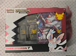 Pokemon TCG celebrations Dark Sylveon V Collection Box - Image 1