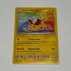 2017 Pokemon I Choose You! Set of 6 Ash's Pikachu Set SM108-SM112 & SM114 - Image 2