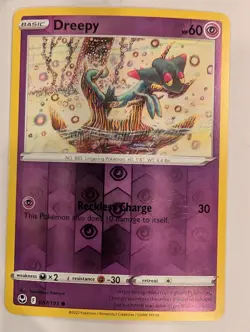Dreepy 087/195 - Silver Tempest Pokemon Reverse Holo Foil Nice! - Image 1