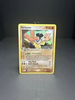 Hariyama Reverse Holo 80 HP EX Delta Species Pokemon TCG 44/113 - Image 1